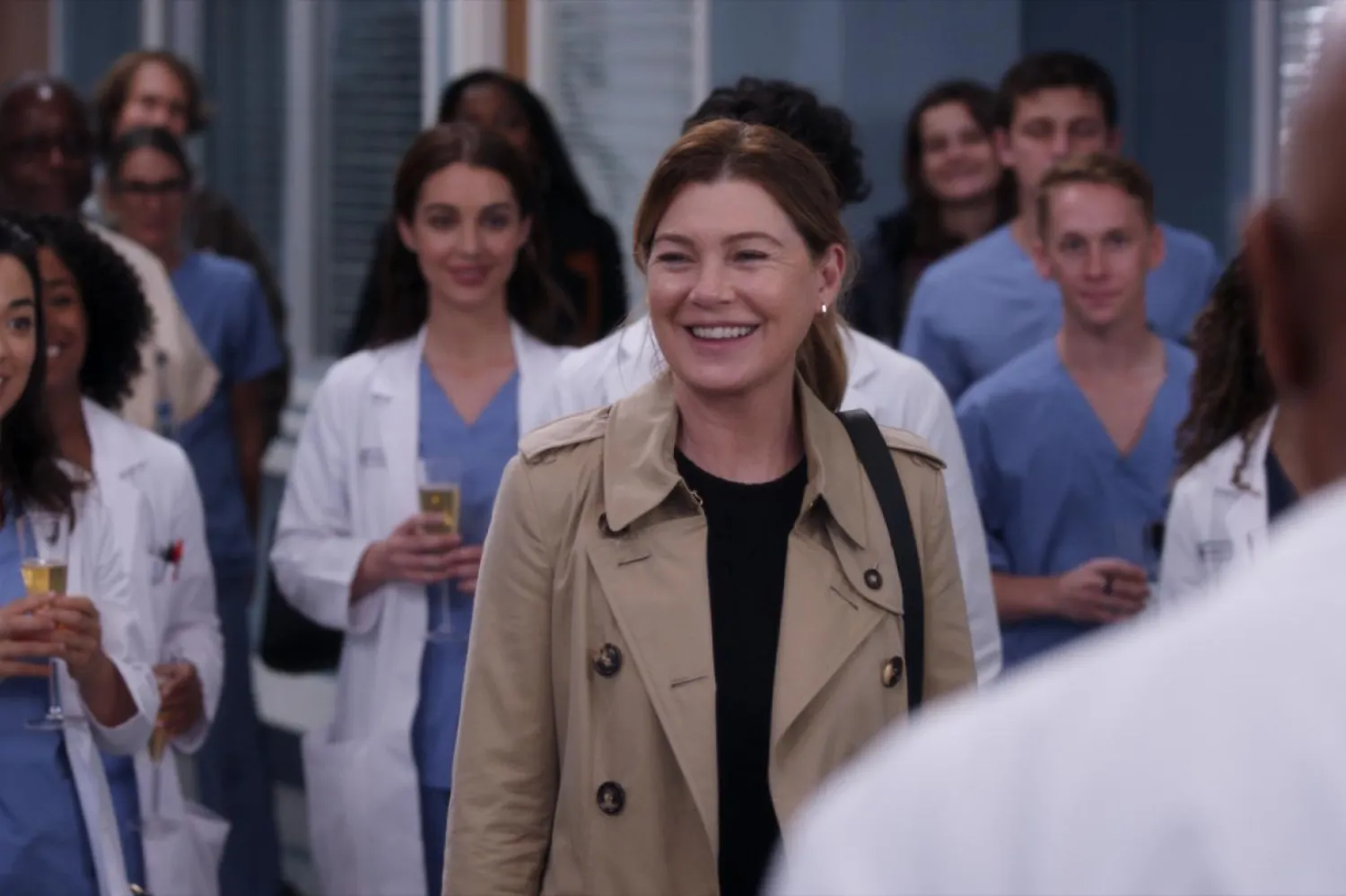 Grey's Anatomy hayranları, Meredith Grey'i canlandıran Ellen Pompeo'nun 19. sezonda diziye veda ettiği bölümü topa tutmuştu (ABC)