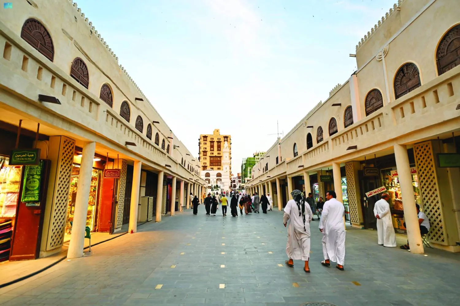 
شارع قابل بجدة البلد (واس)