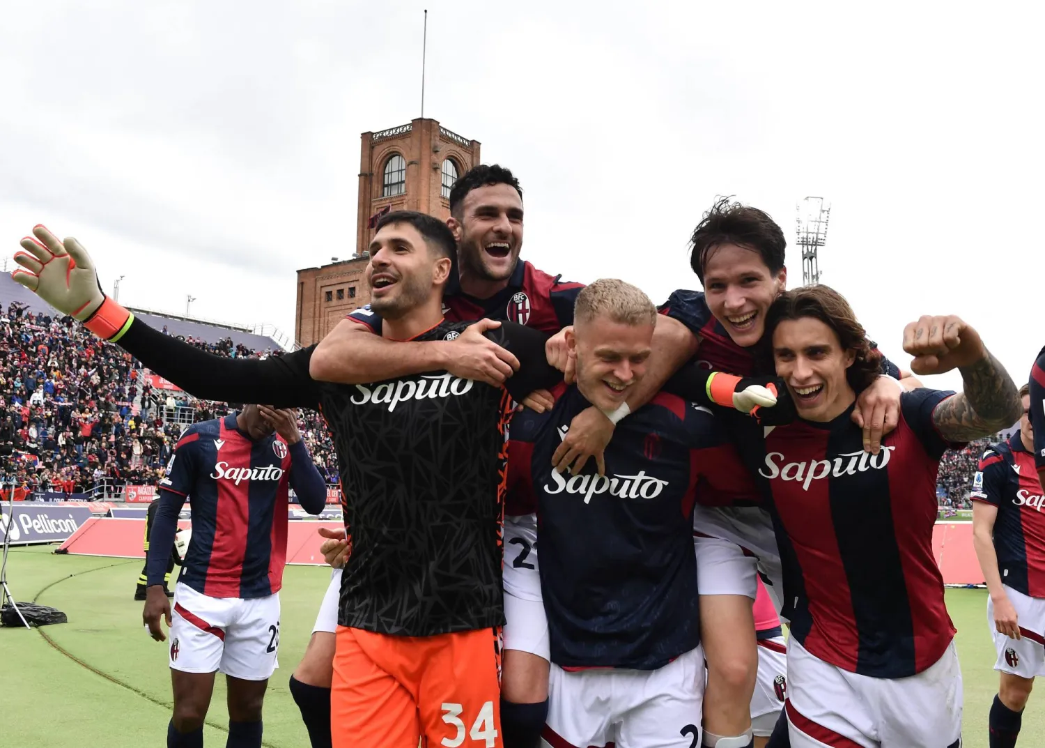 بولونيا فاز على ساليرنيتانا بهدفين نظيفين (رويترز)