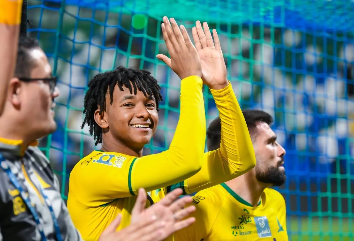 نجح عبد الإله هوساوي بتقديم نفسه بصورة مثالية خلال إعارته لفريق الخليج (منصة إكس)