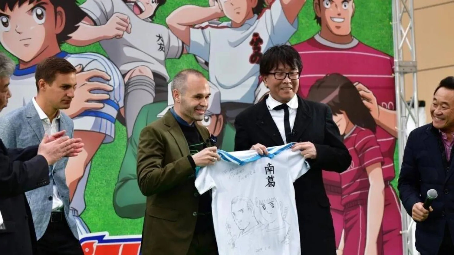 Captain Tsubasa manga books have sold more than 70 million copies in Japan, and more than 10 million overseas. Kazuhiro NOGI / AFP/File
