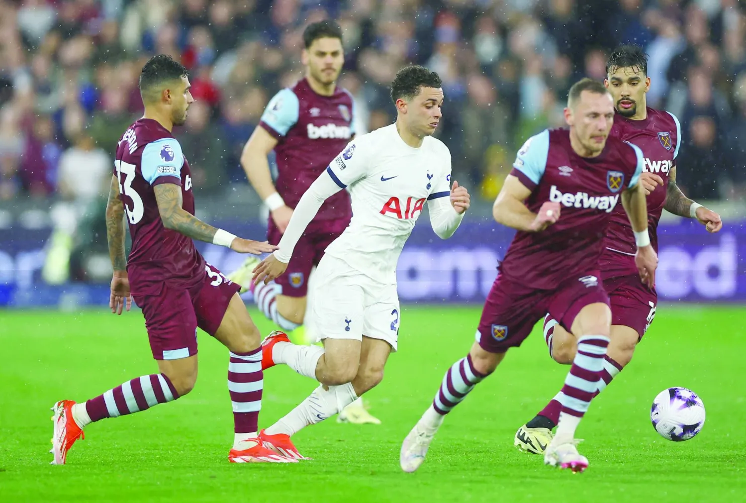 جونسون تألق في الجولة الماضية أمام وست هام وهز شباك المنافس (رويترز)