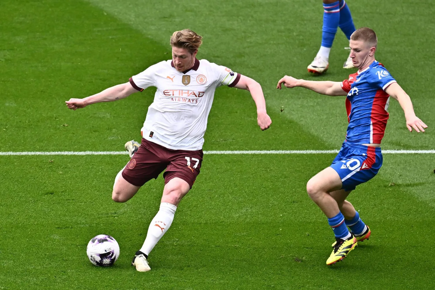 دي بروين تألق بشدة ضد كريستال بالاس (غيتي)