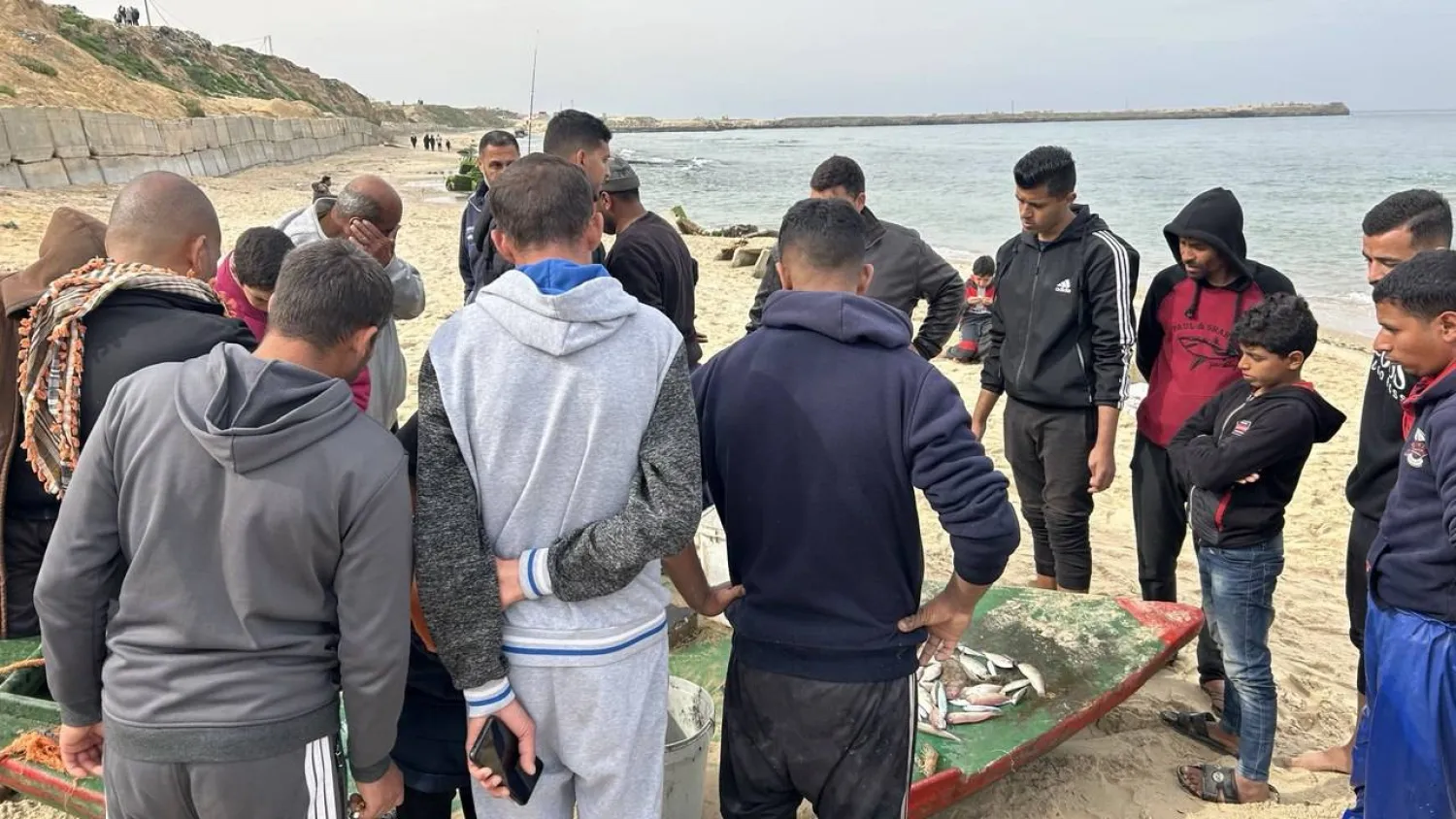 الصيادون في غزة (وكالة أنباء العالم العربي)