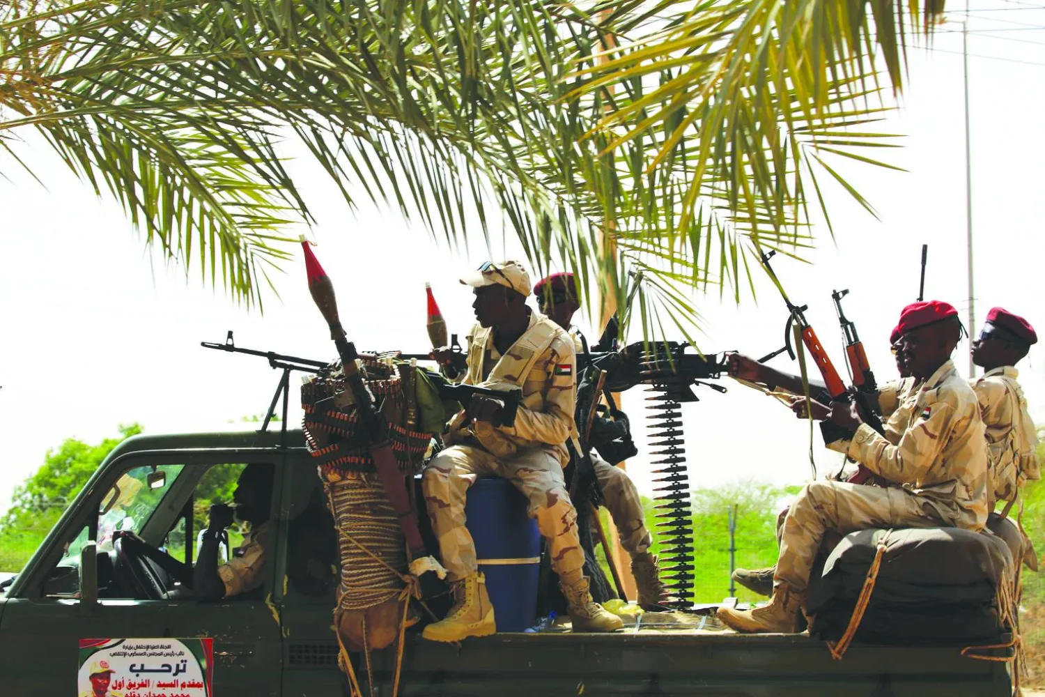 أرشيفية لـ«قوات الدعم السريع» في الخرطوم (رويترز)