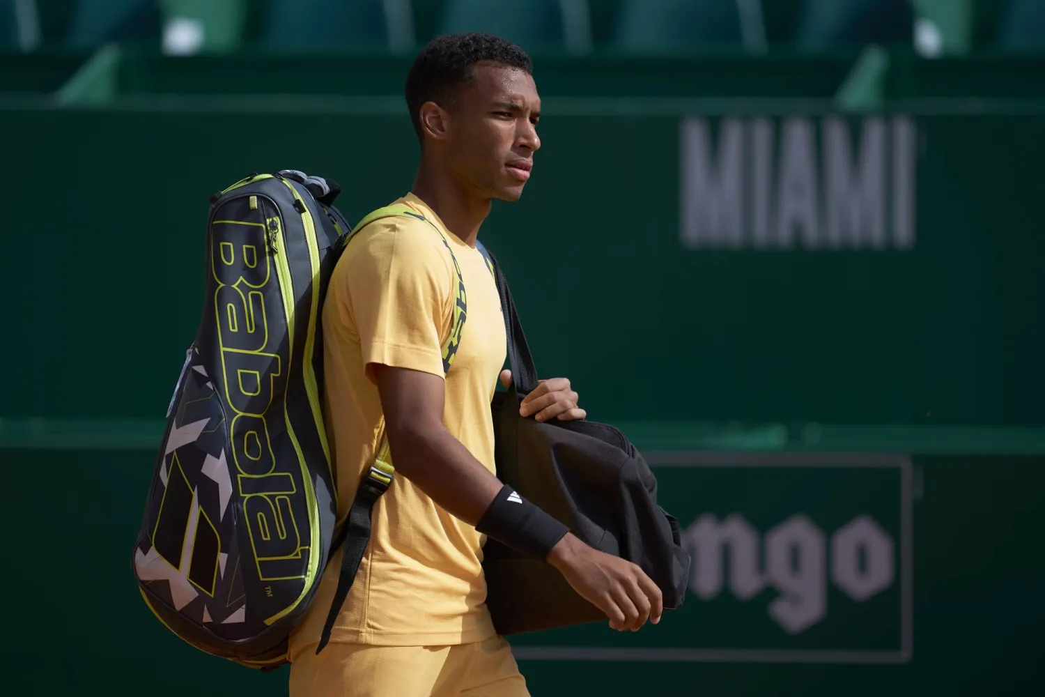 لاعب التنس الكندي فيليكس أوجيه - الياسيم (غيتي)