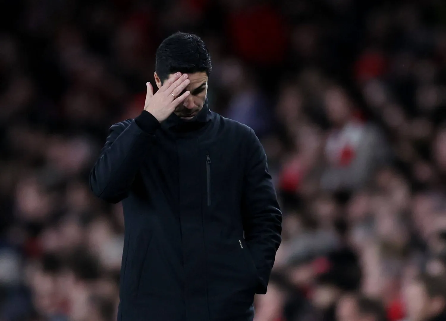 أرتيتا مدرب آرسنال (رويترز)