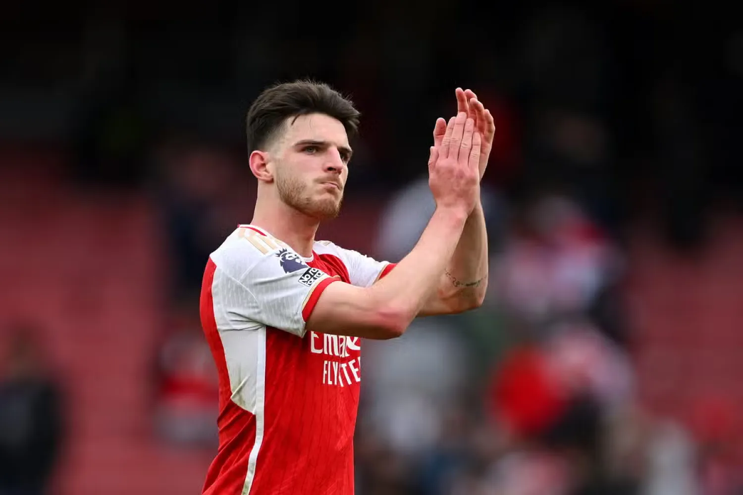 ديكلان رايس لاعب وسط آرسنال (إ.ب.أ)