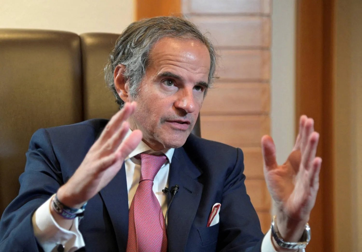 Uluslararası Atom Enerjisi Ajansı Genel Müdürü Rafael Grossi (Reuters)