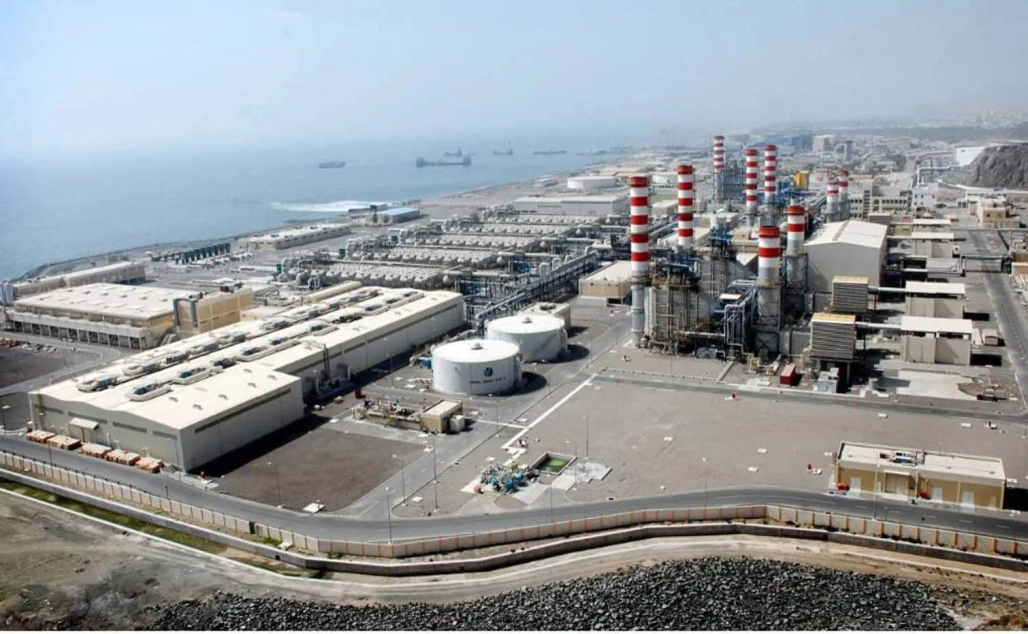 A project belonging to Abu Dhabi's TAQA in Fujairah. Photo: The company's website