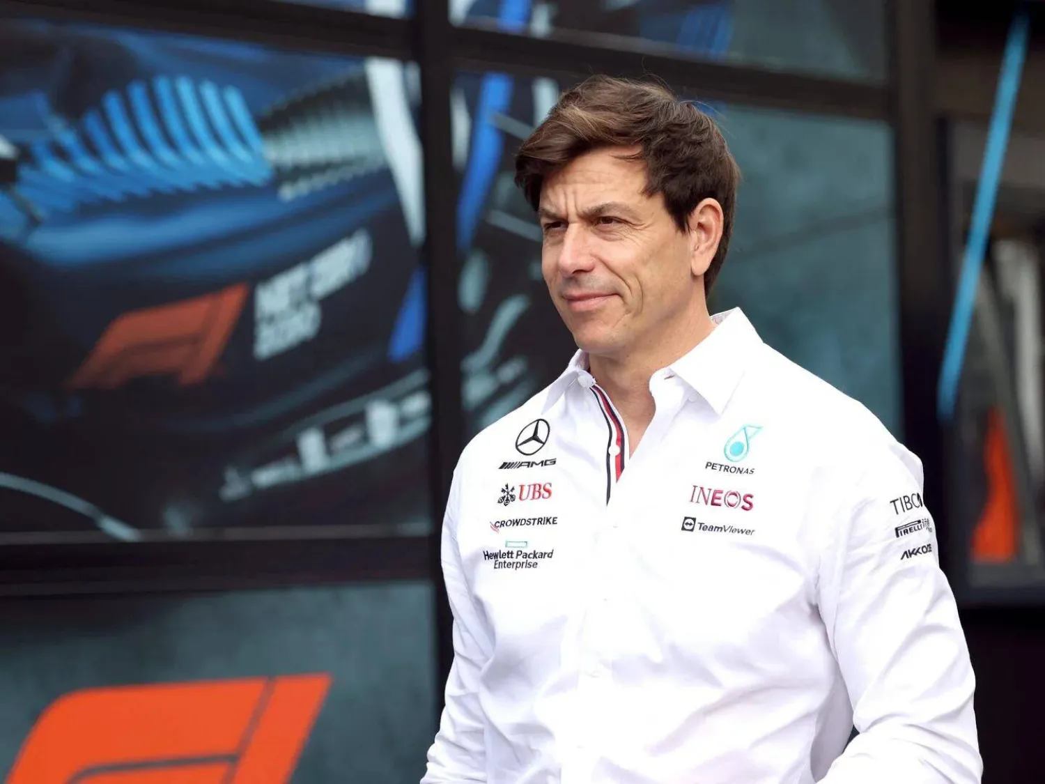 توتو وولف رئيس فريق مرسيدس (أ.ب)