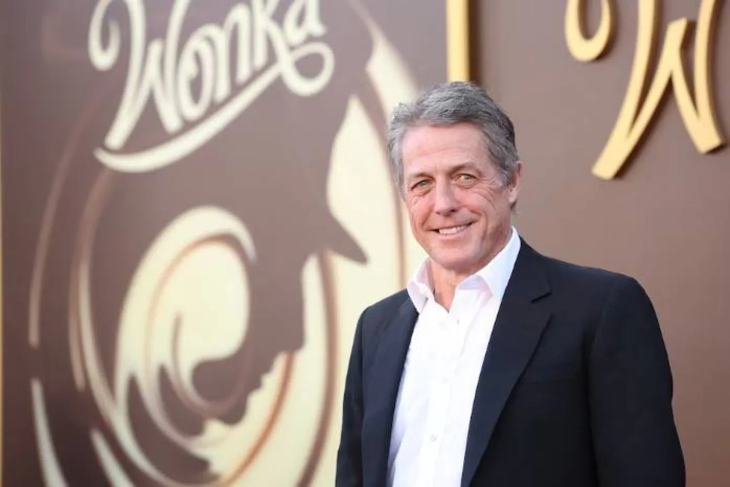 Cast member Hugh Grant attends a premiere for the film Wonka in Los Angeles, California, US December 10, 2023. REUTERS/Mario Anzuoni