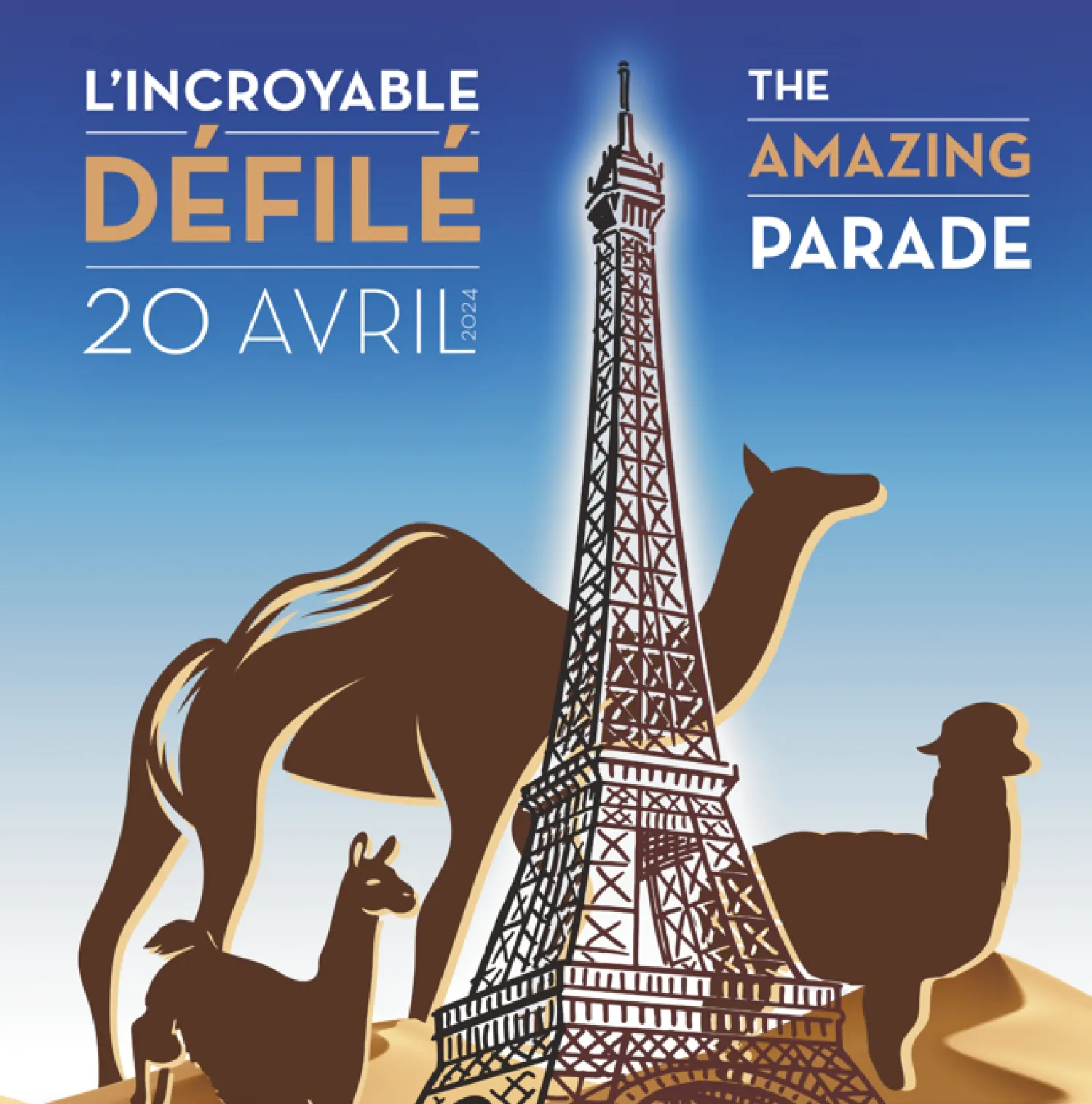 50 رأساً من الإبل تشارك في المسيرة التي تدخل شوارع باريس وتمرّ ببرج إيفل (فاو)