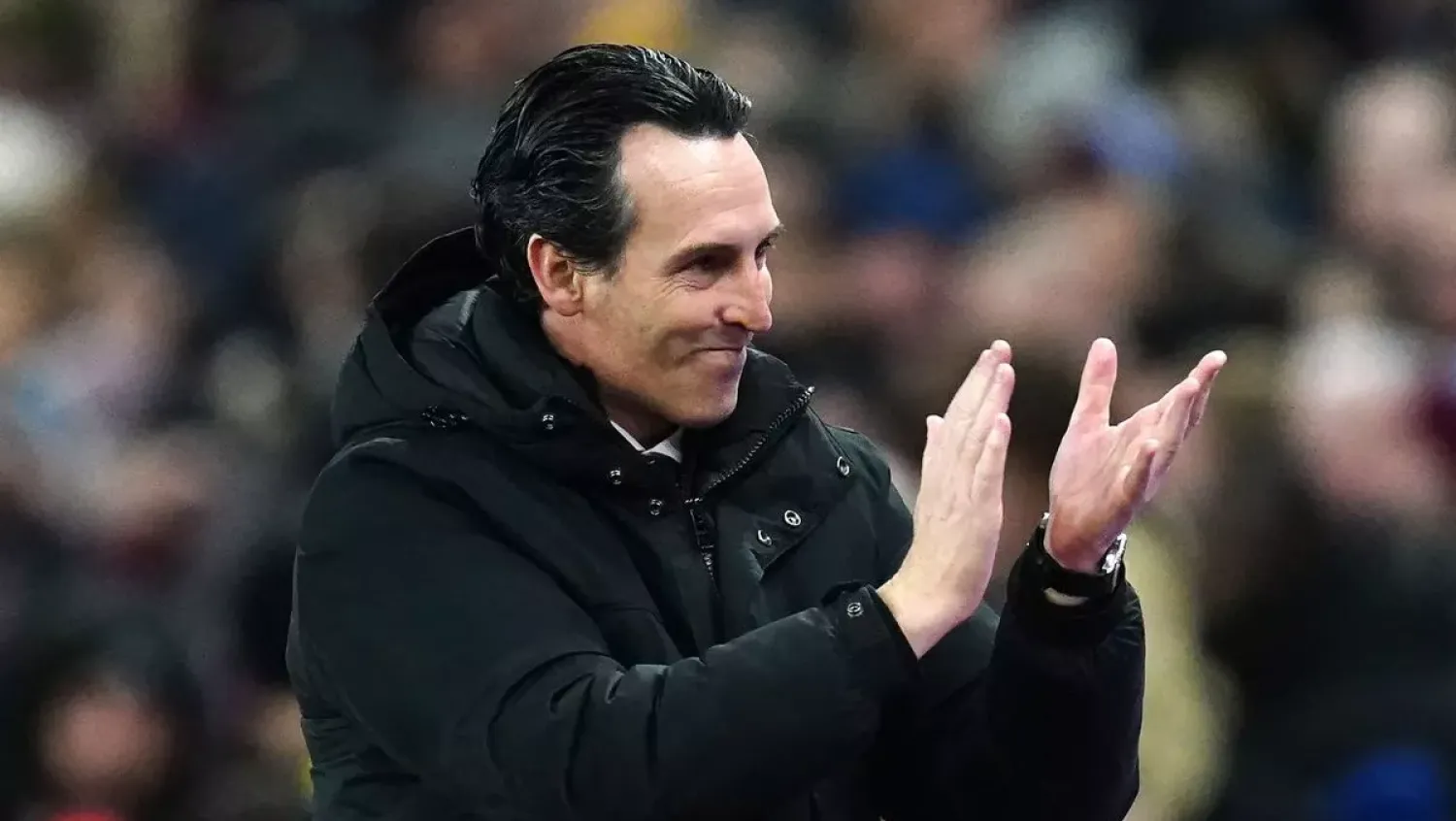 أوناي إيمري مدرب أستون فيلا (أ.ب)