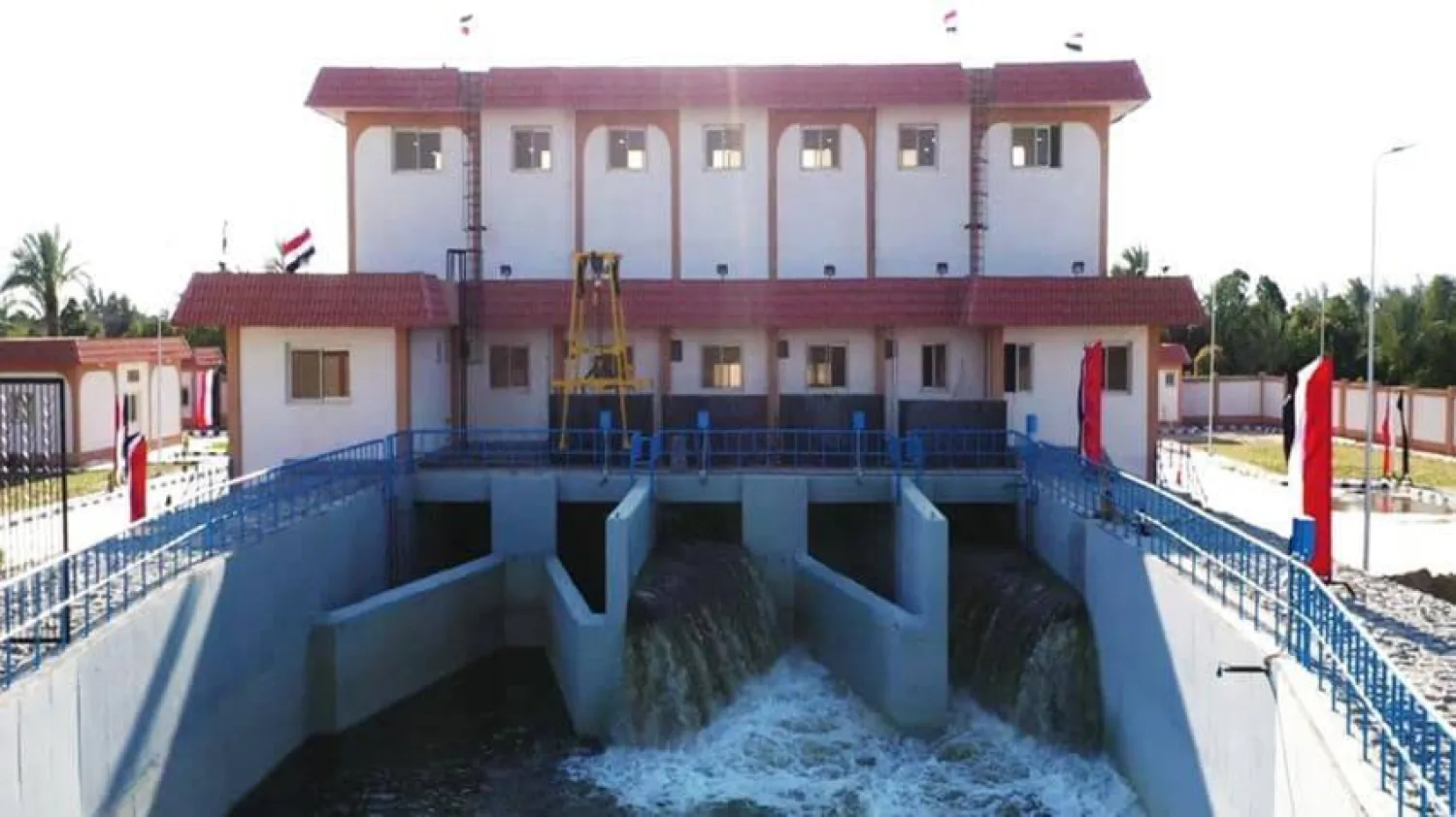 إحدى محطات إعادة تدوير مياه الصرف الزراعي بمحافظة الإسماعيلية (وزارة الري المصرية)