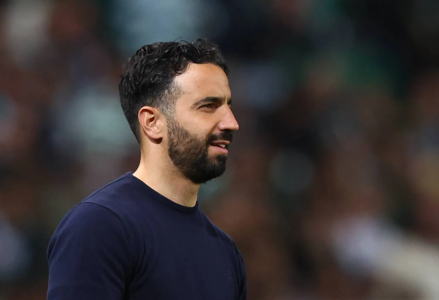 روبن أموريم اسم مطروح في الدوري الإنجليزي (رويترز)