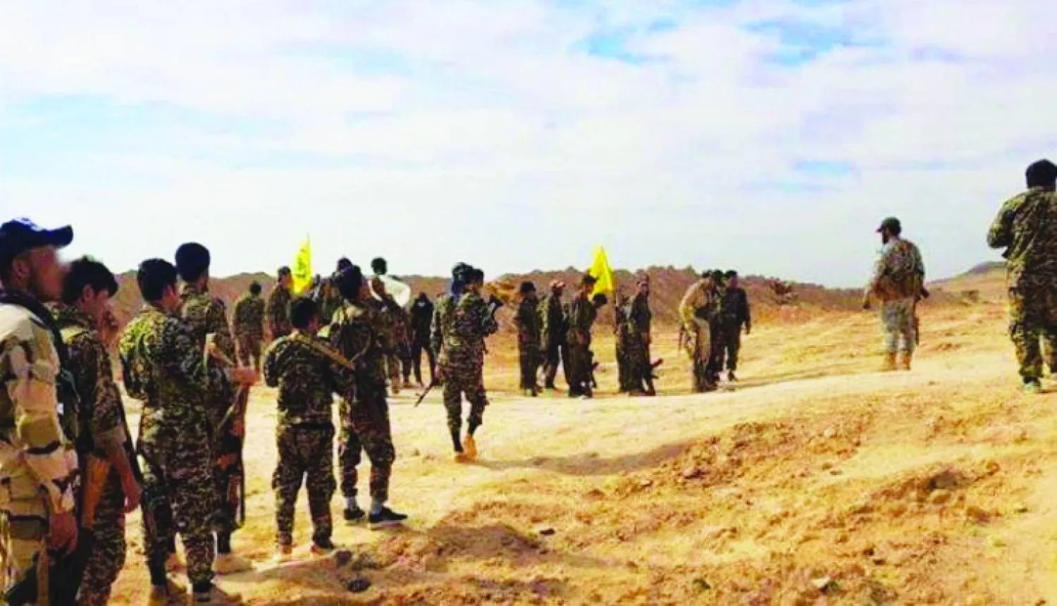 Suriye'deki İran Devrim Muhafızları Ordusu mensupları (arşiv)