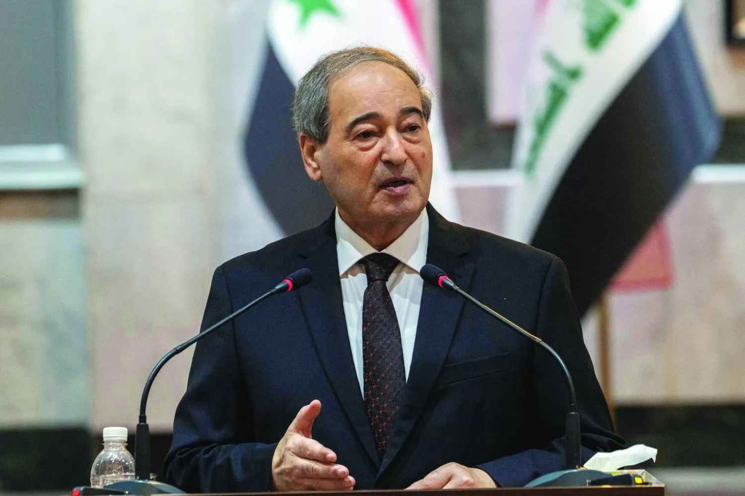 Suriye Dışişleri Bakanı Faysal El Mikdad (AP)