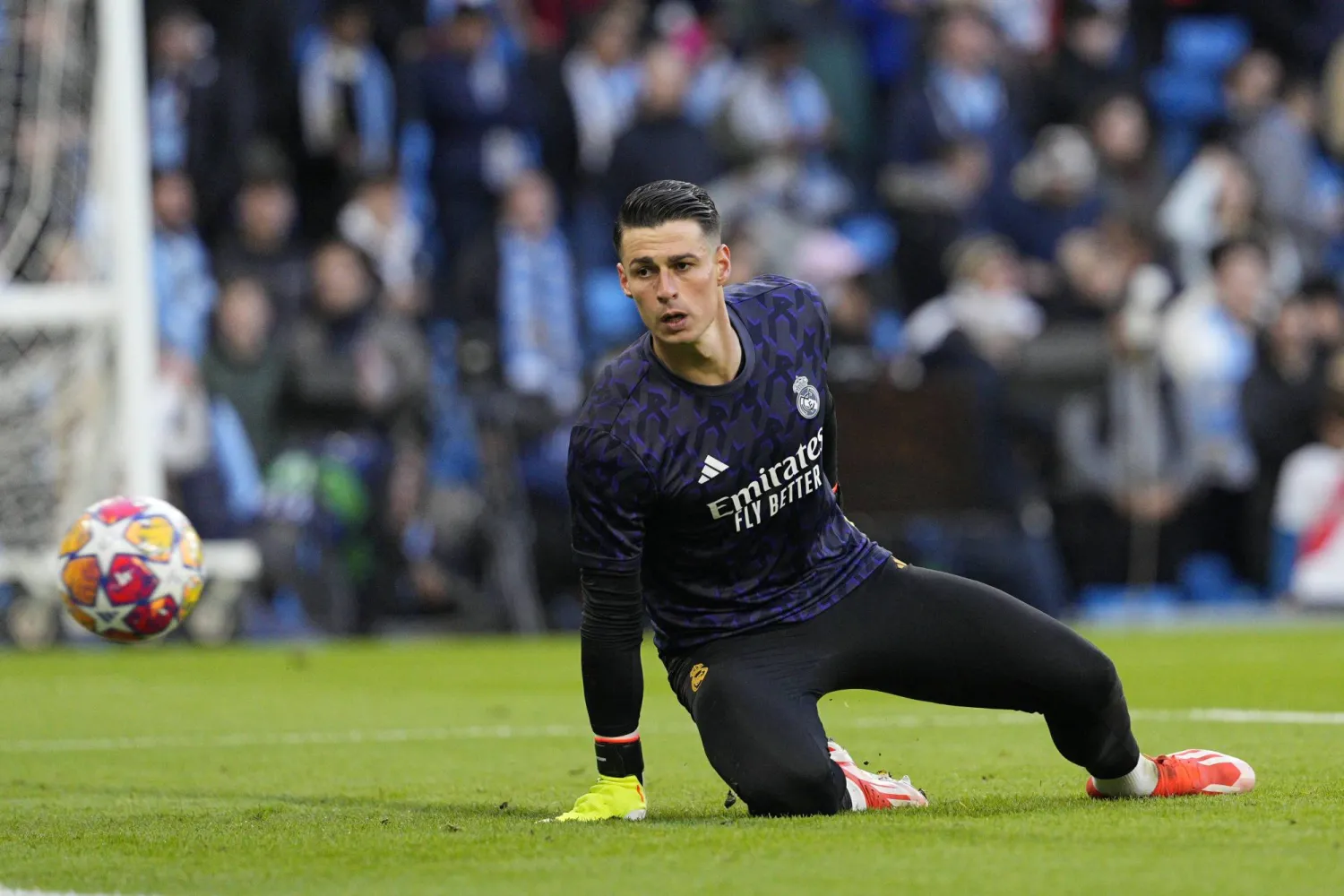 كيبا أريزابالاغا حارس ريال مدريد (أ.ب)