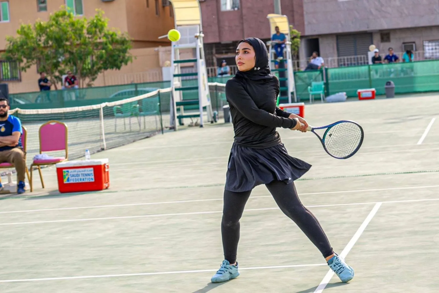 فريق النصر للتنس فاز على فريق العُلا 2-1 (الاتحاد السعودي للتنس)