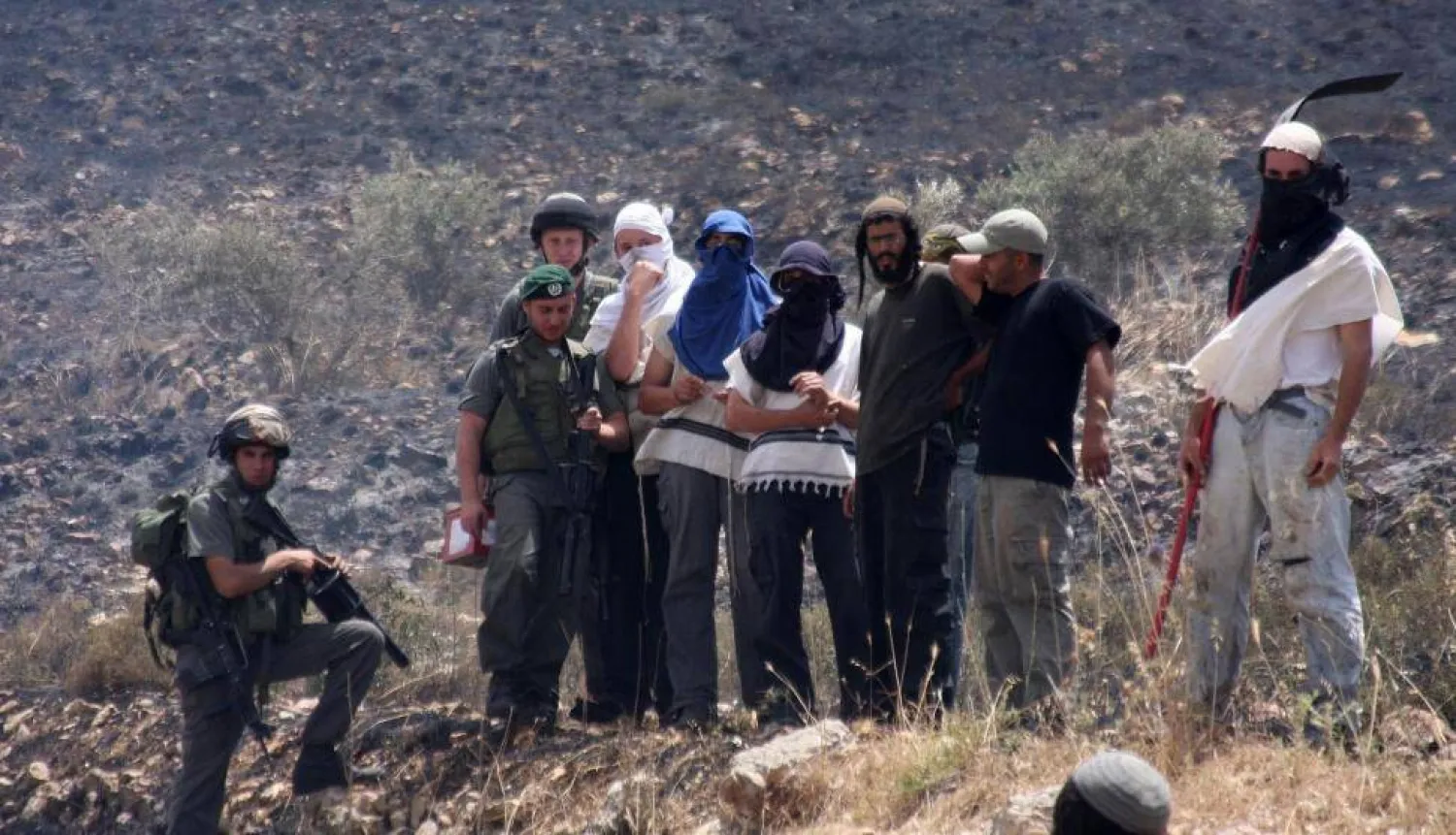 مستوطنون اقتحموا الأحد تل ماعين الأثري بمسافر يطا جنوب الخليل (شبكة يافا)