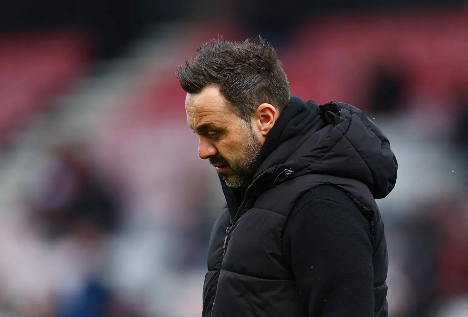 روبرتو دي زيربي مدرب برايتون (رويترز)