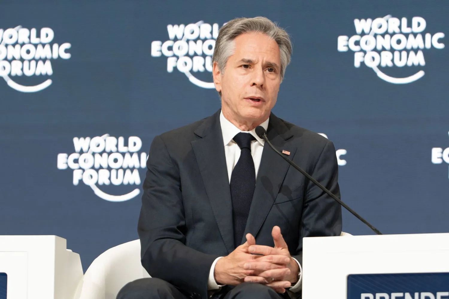 وزير الخارجية الأميركي أنتوني بلينكن في 29 أبريل 2024 (إ.ب.أ)