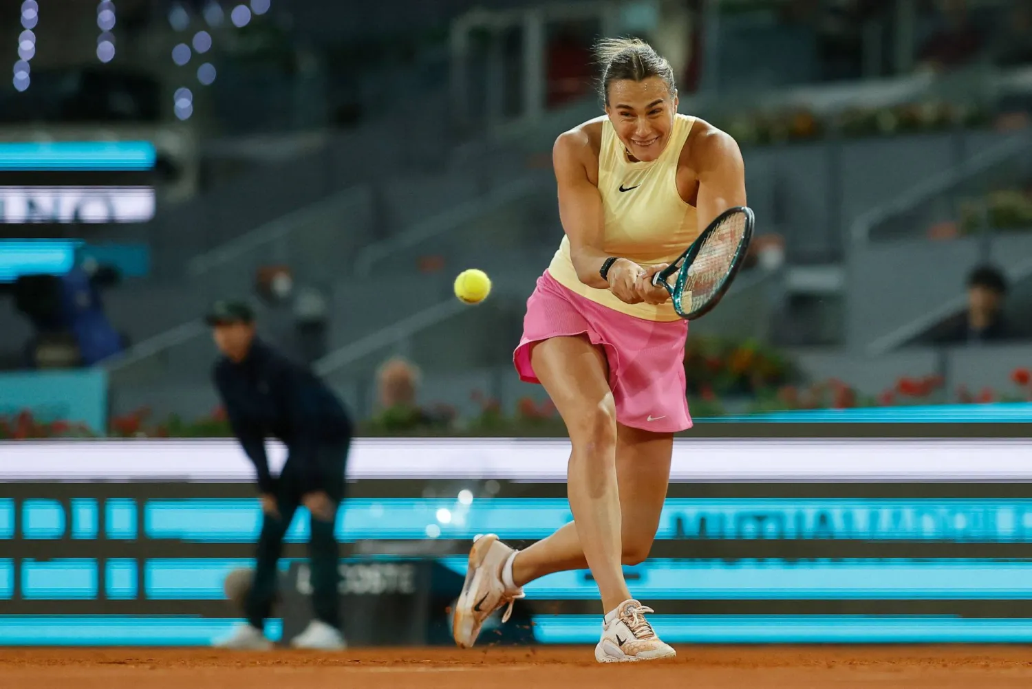 البيلاروسية أرينا سابالينكا (أ.ف.ب)