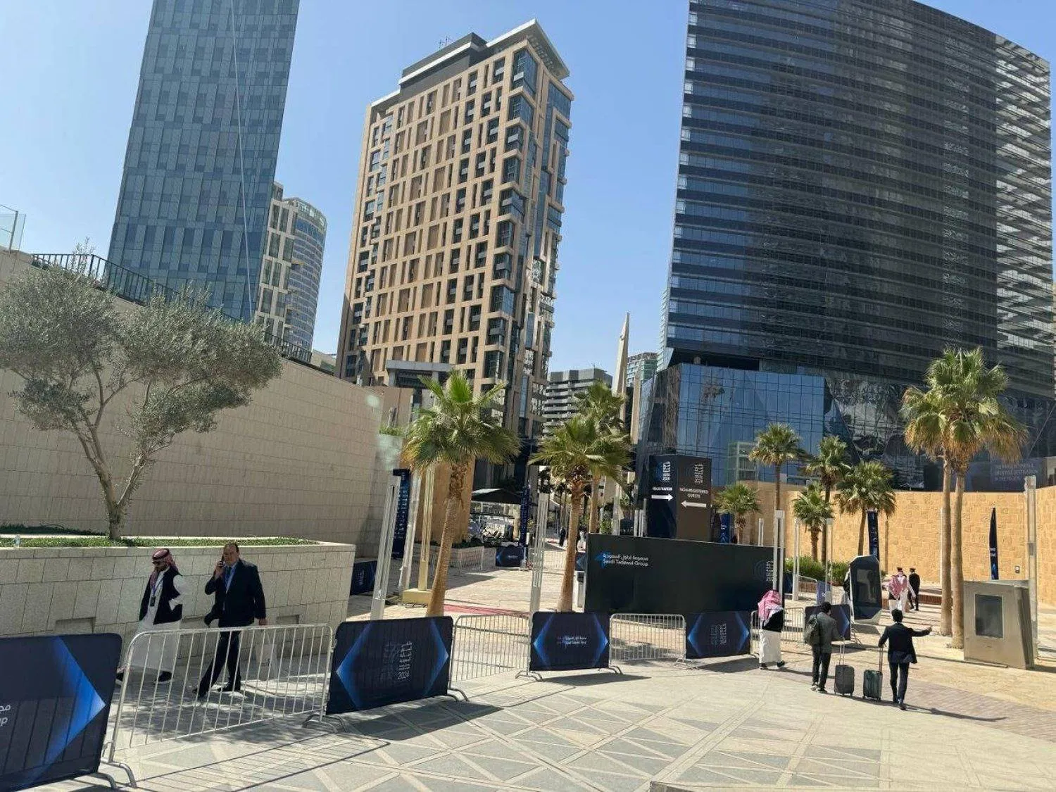 جانب من ملتقى السوق المالية السعودية 2024 الذي أقيم في الرياض في فبراير الماضي (الشرق الأوسط)