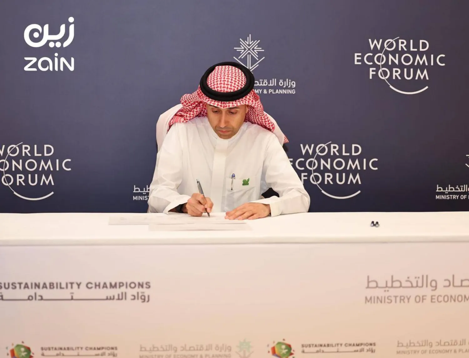 الرئيس التنفيذي في «زين السعودية» المهندس سلطان بن عبد العزيز الدغيثر (الشرق الأوسط)