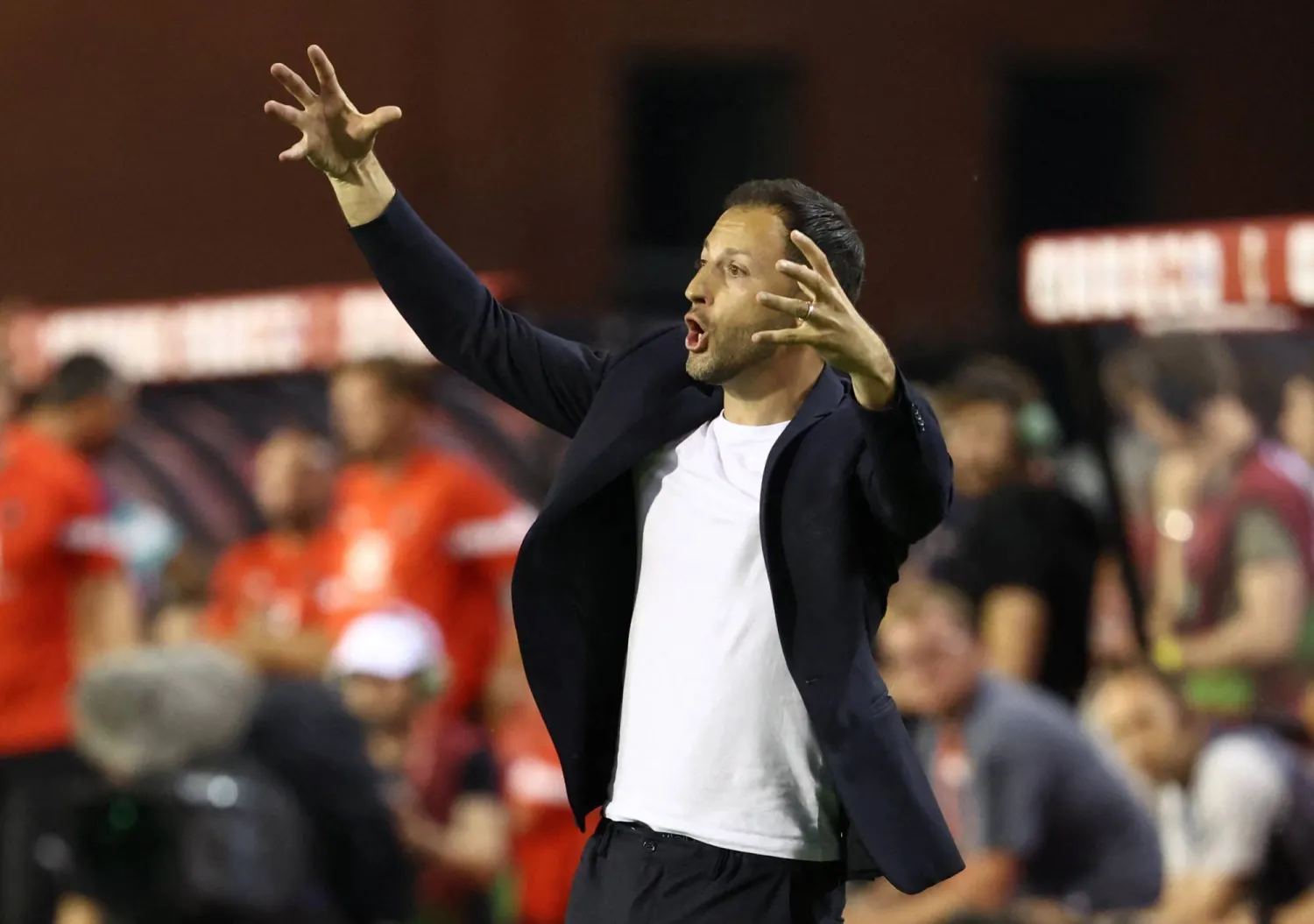 دومينيكو تيديسكو مدرب منتخب بلجيكا (رويترز)