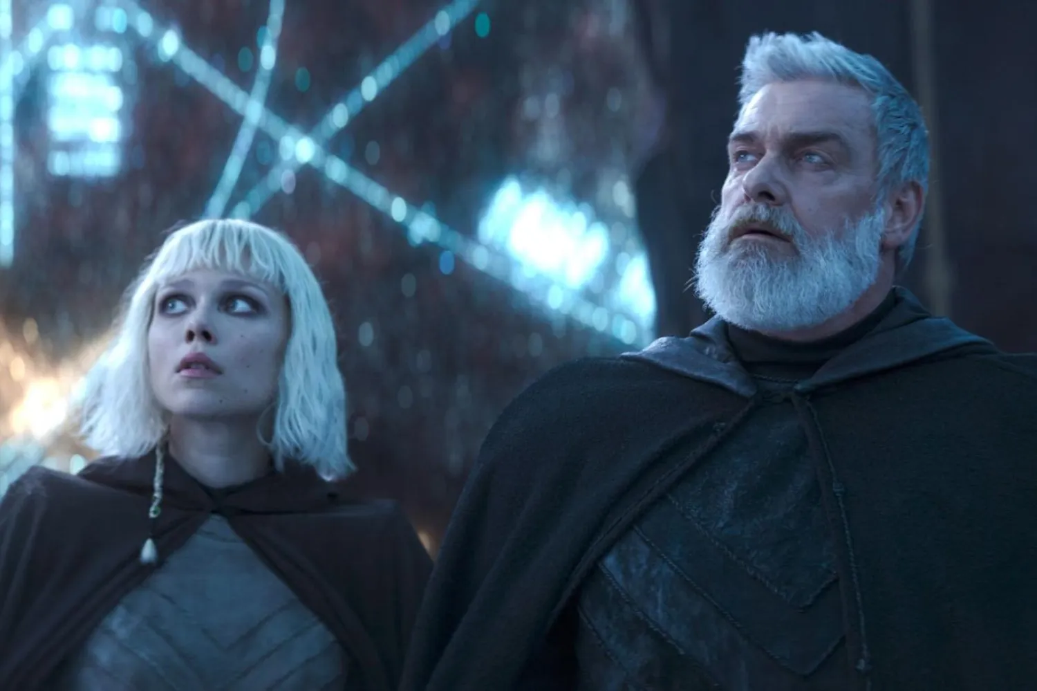 Ukraynalı oyuncu Ivanna Sakhno, 2023'te başlayan Ahsoka'da Baylan Skoll'un çırağı Shin Hati'yi canlandırıyor (Disney+)