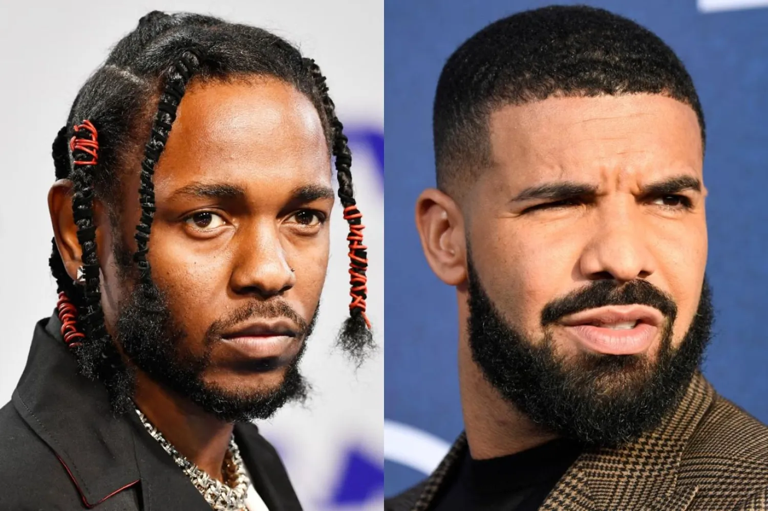 Kendrick Lamar ve Drake uzun süredir devam eden bir kavganın içinde (AFP)