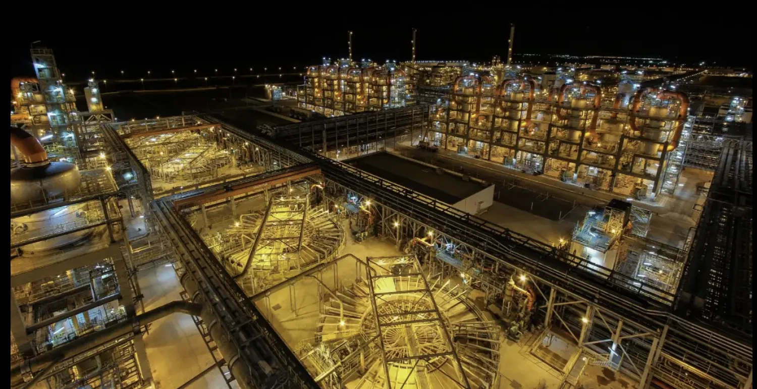 One of the factories affiliated with the Saudi Ma’aden Company (File/AAWSAT)