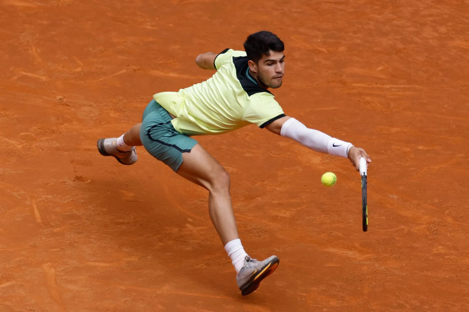 ألكاراس ونادال تحدثا قليلاً حول المشاركة سوياً في باريس (إ.ب.أ)