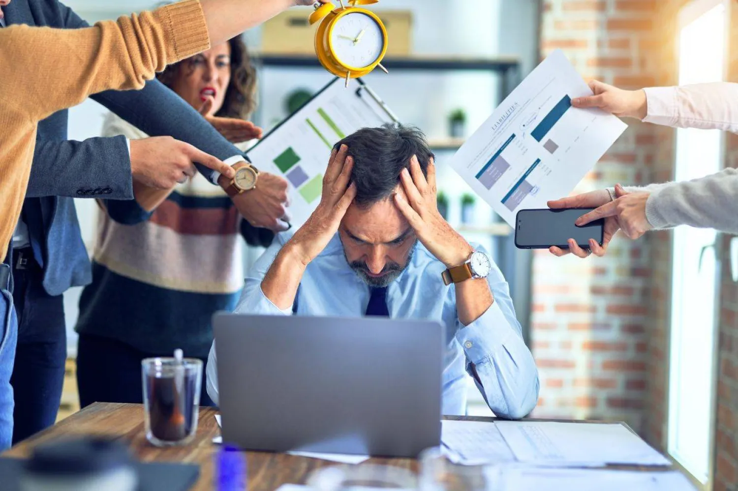 يعرف الفيلسوف بيونج تشول هان «متلازمة الاحتراق الذهني» بأنها مرض العصر الحديث (أ.ف.ب)