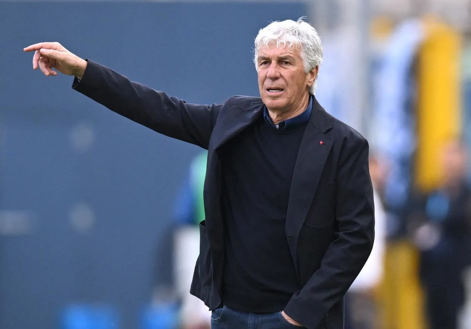 غاسبريني مدرب أتالانتا الإيطالي (رويترز)