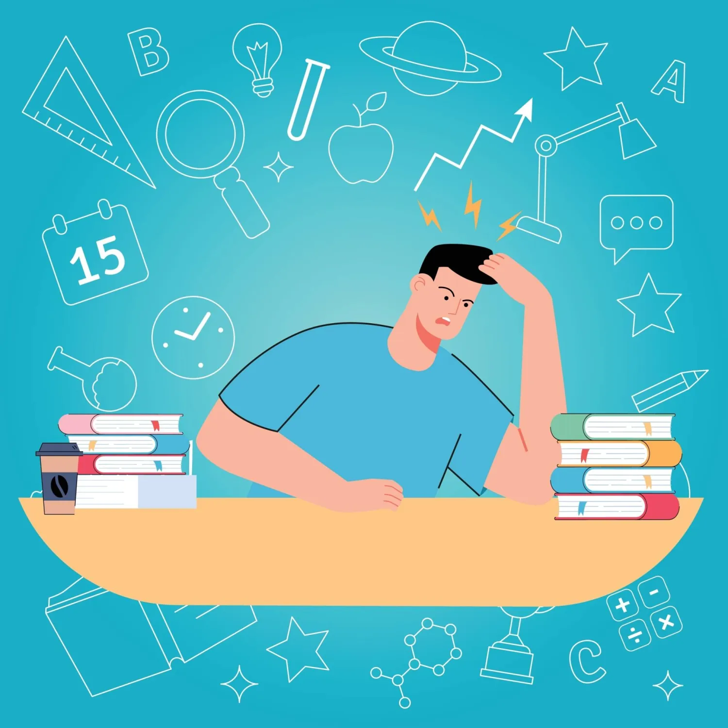 ضغط التحصيل الدراسي... وأعراض الاكتئاب لدى المراهقين