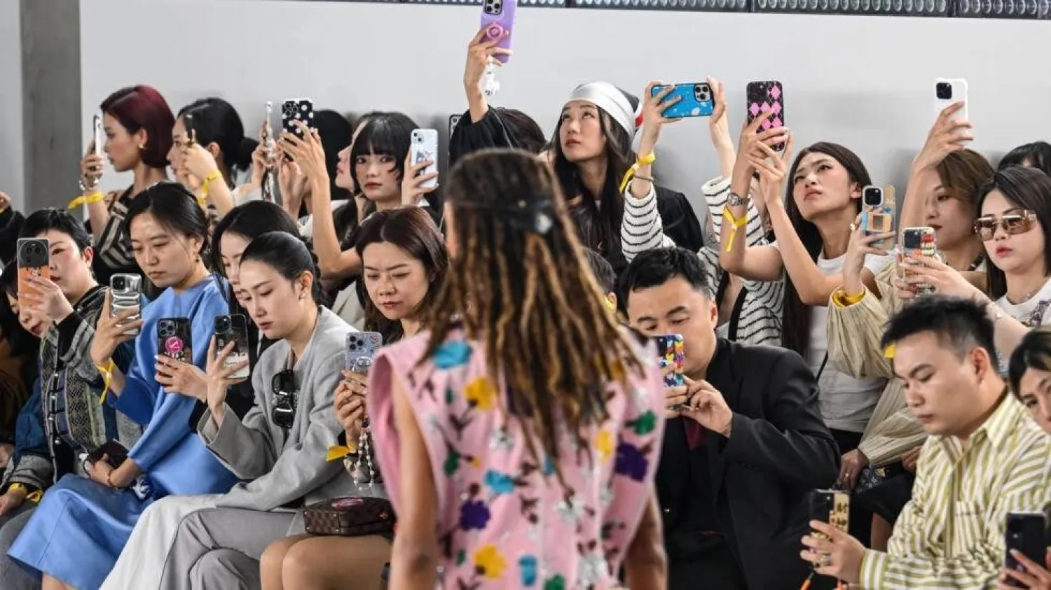 Louis Vuitton described its 'Voyager' show in Shanghai last month as the 'next chapter in a strong, longstanding relationship' with China. Hector RETAMAL / AFP
