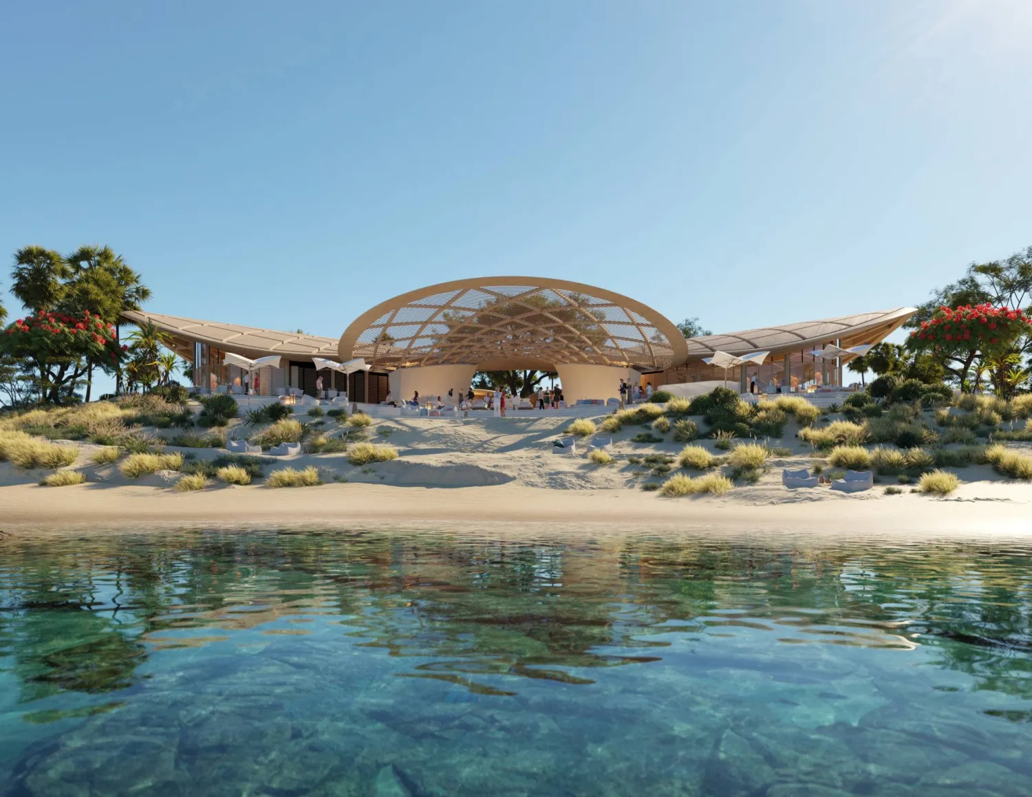 التصميم سيقدم أول ملعب غولف في السعودية يحوي 18 حفرة منها حفر تحت الماء (مشروع البحر الأحمر)