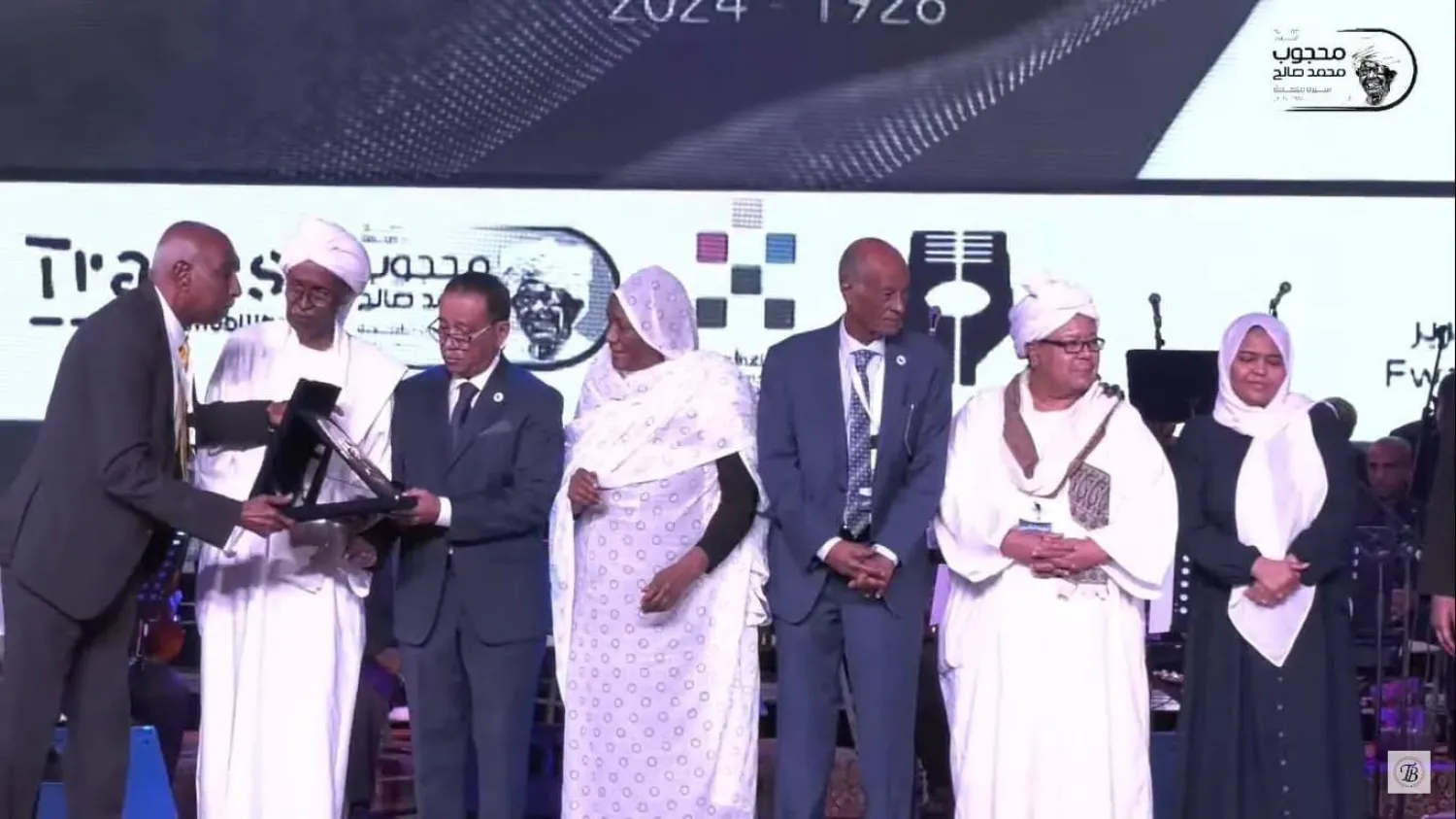 حفل تأبين الصحافي السوداني الراحل محجوب صالح في القاهرة (إكس)