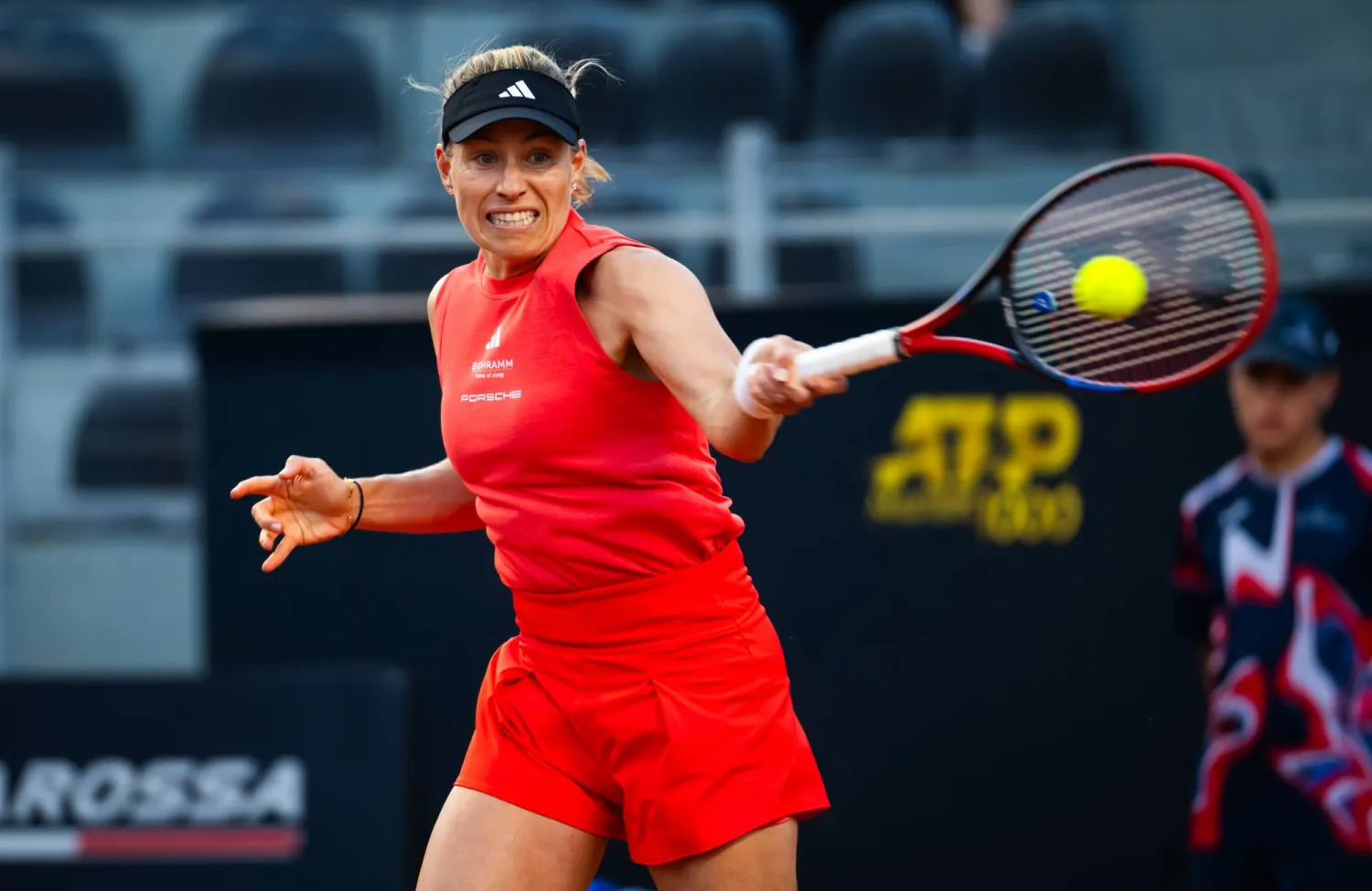 أنجليك كيربر تتقدم في دورة روما (غيتي)