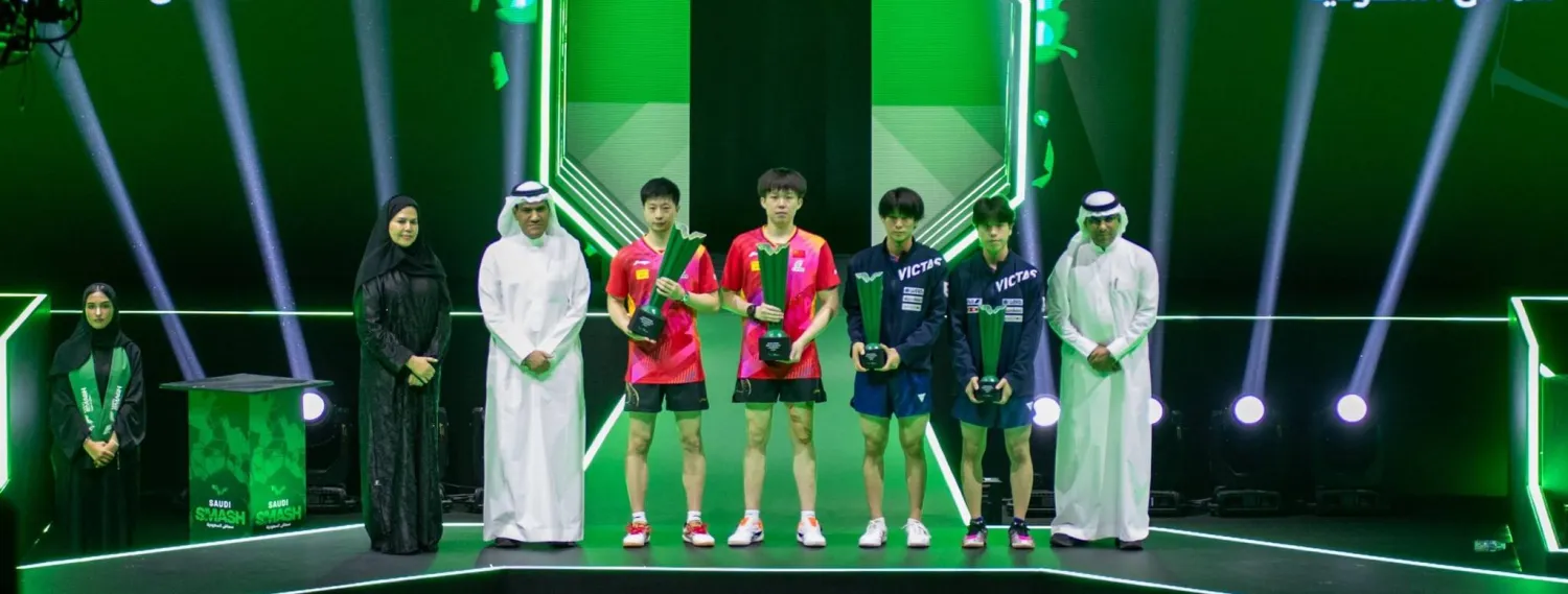 الفرق الصينية واصلت حضورها القوي في بطولة كرة الطاولة العالمية المقامة بجدة (الشرق الأوسط)