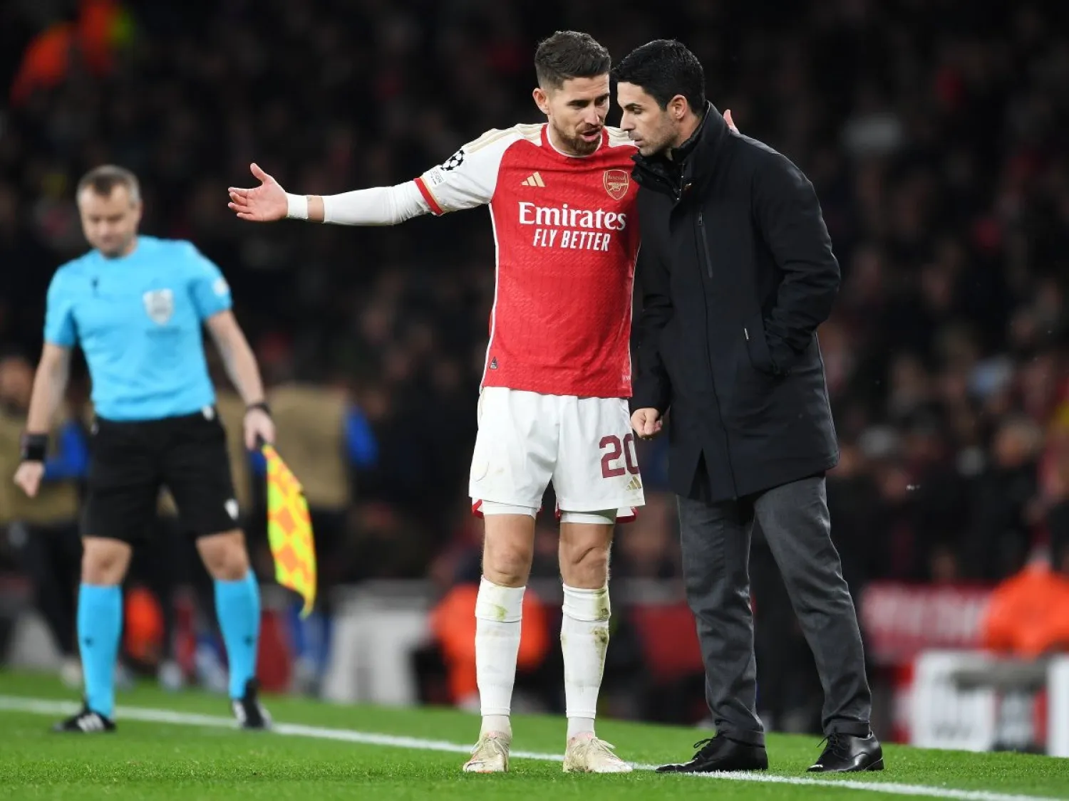 جورجينيو يتمنى بقاء أرتيتا طويلاً (غيتي)