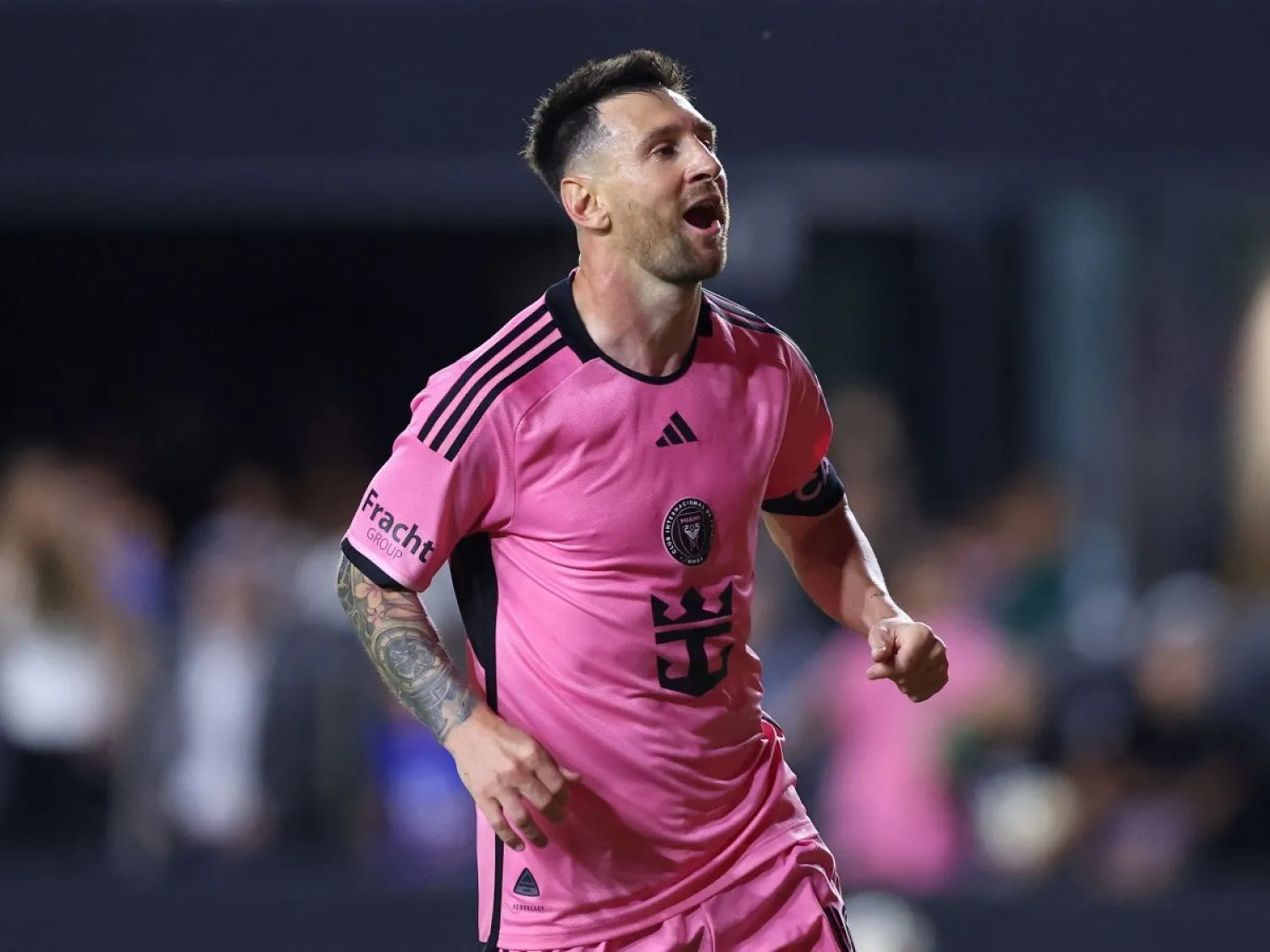 ميسي يحطم الأرقام القياسية بالدوري الأميركي (غيتي)