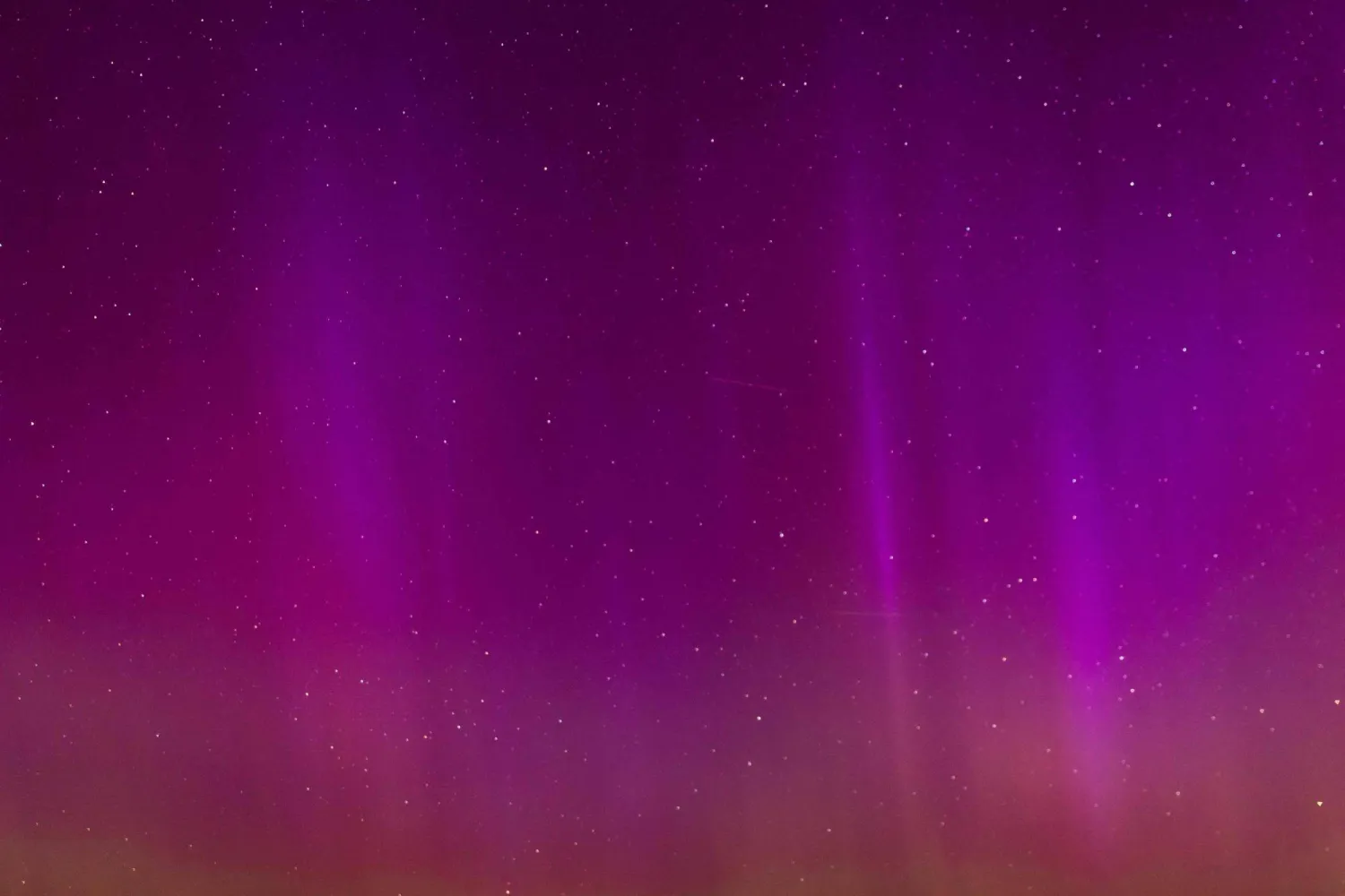 العاصفة كما تظهر في يوتا الأميركية (أ.ف.ب)