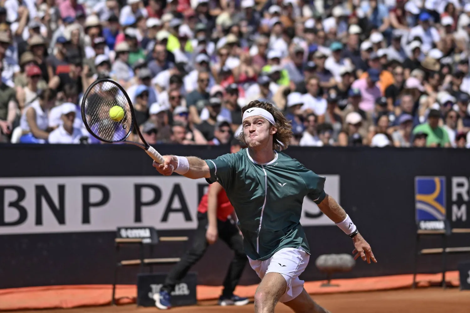 آندريه روبليف ودع منافسات «روما» من الدور الثالث (إ.ب.أ)