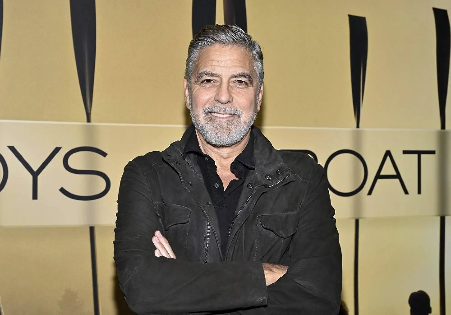 George Clooney attends a special screening of "The Boys in the Boat" in New York on Dec. 13, 2023. (AP)