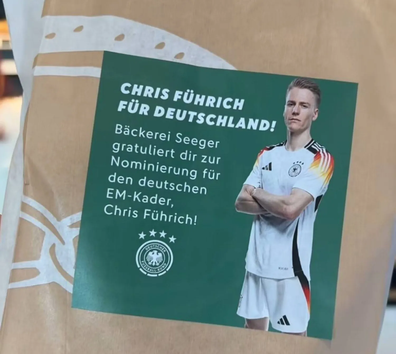 تم الكشف عن انضمام فيهريش إلى القائمة من خلال كيس خبز (إكس)