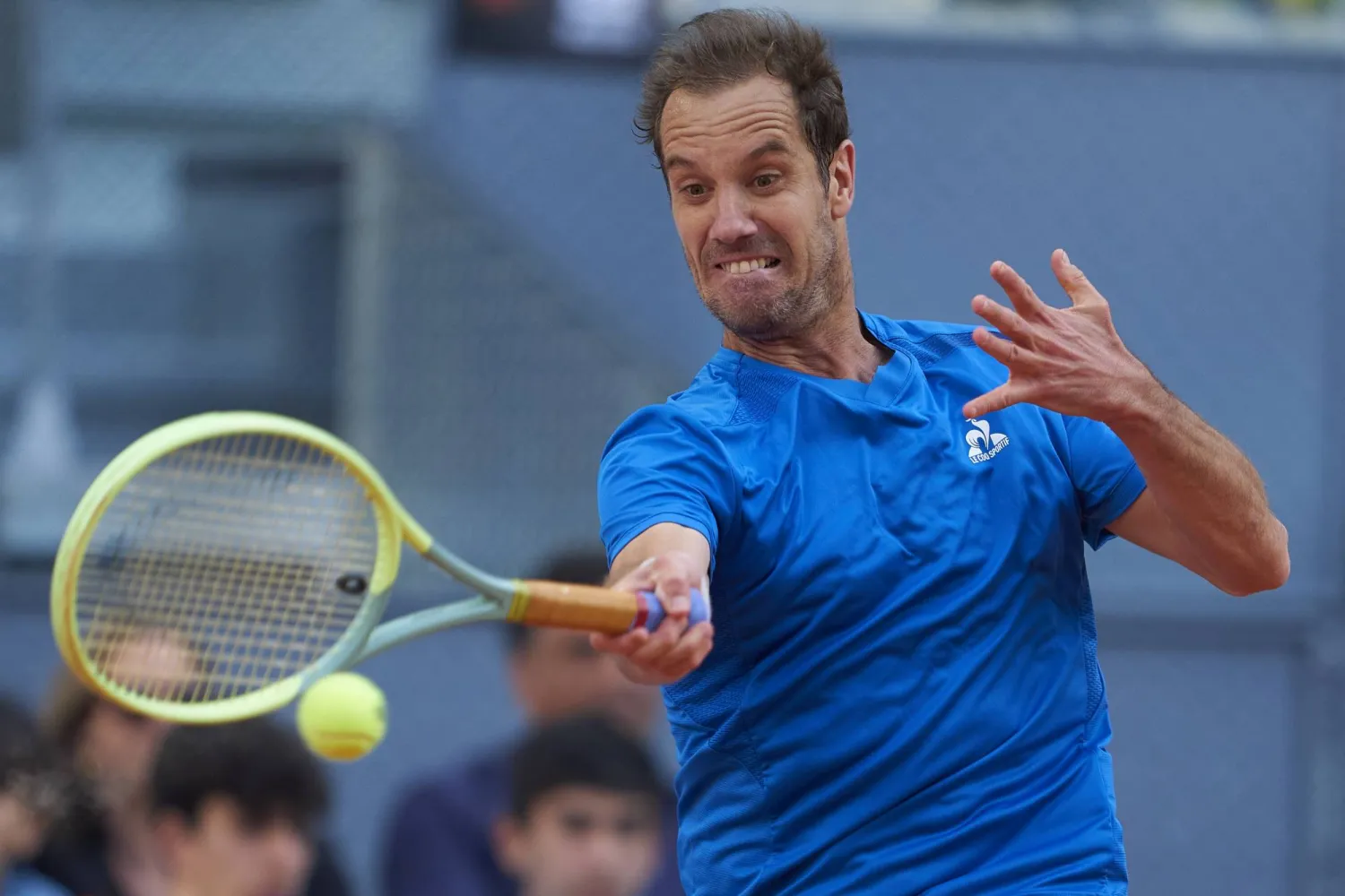 ريتشارد غاسطيه يشارك في «رولان غاروس» (غيتي)